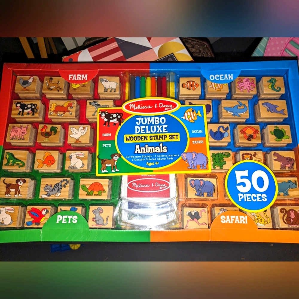 Melissa and Doug stamp set